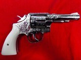 Smith & Wesson 10-6 engraved