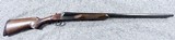 Zabala 10 Gauge SXS shotgun