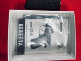 Beretta 21a nickel .25 - Image 7 of 8