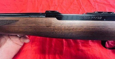 Ruger 77/22 .22 Hornet blue - Image 3 of 5