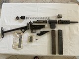 Sten MK2 complete parts kit with barrel (no tube or receiver) plus aftermarket barrel bushing and ejector - 1 of 13