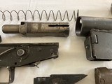 Sten MK2 complete parts kit with barrel (no tube or receiver) plus aftermarket barrel bushing and ejector - 4 of 13