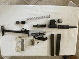 Sten MK2 complete parts kit with barrel (no tube or receiver) plus aftermarket barrel bushing and ejector - 2 of 13
