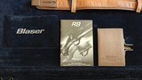 Custom Blaser R8 Luxus (Grade 7) , Roe/Red Deer Engraving, RH Bolt Assembly, Sling, Travel Case, Blaser Tools - 2 of 15