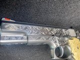 1of1 beautiful S&w 645
fully engraved Amex by legendary Ken smith - 7 of 12