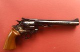 1976 High Standard Revolver .44 mag GOLD factory engraved 1 out of 50 made - 1 of 5