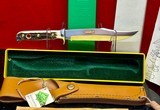 EXTRAORDINARY! NIB 1986 GERMAN PUMA Vintage 6396 Bowie Knife! FACTORY COMPLETE!! - 10 of 20