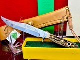 EXTRAORDINARY! NIB 1986 GERMAN PUMA Vintage 6396 Bowie Knife! FACTORY COMPLETE!! - 1 of 20