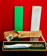 EXTRAORDINARY! NIB 1986 GERMAN PUMA Vintage 6396 Bowie Knife! FACTORY COMPLETE!! - 4 of 20