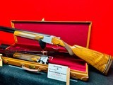 EXTRAORDINARY! 1958 Belgian Browning Grade II/Pigeon Grade two barrel set W/ Abercombie & Fitch Case & accessories! 99%++ CONDITIION! WORLD CLASS!! - 12 of 20