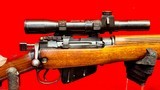 WORLD CLASS!! UNRESTORED 1944 WW2 British BSA/H&H No. 4 Mk I (T) Enfield Sniper Rifle W/ CRYSTAL CLEAR original No. 32 Mk II scope & sling! WO - 9 of 20