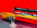 AWESOME! Premium German 1968 KRICO Model - 600 Hunting .243win W/ Double Set trigger, Select European walnut stock & Quick detachable Geller 4x scope! - 10 of 19
