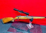 AWESOME! Premium German 1968 KRICO Model - 600 Hunting .243win W/ Double Set trigger, Select European walnut stock & Quick detachable Geller 4x scope! - 3 of 19