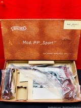 BRILLIANT! NIB 1968 W-GERMAN Walther PP 'SPORT-C in .22LR! W/ 8.25in Brl! Most ACCURATE HANDGUN WE'VE SEEN! LOOK AT TARGET! - 11 of 18