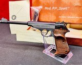 BRILLIANT! NIB 1968 W-GERMAN Walther PP 'SPORT-C in .22LR! W/ 8.25in Brl! Most ACCURATE HANDGUN WE'VE SEEN! LOOK AT TARGET! - 12 of 18