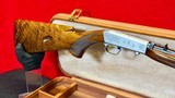 OUTSTANDING!! 1967 BELGIAN Browning SA-22 GRADE II in .22LR! W/ EXCELLENT Orig. Naugahyde Case + Key & 