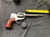 COWBOY ACTION SHOOTING PISTOL SAA .22 .22 MAG STAINLESS - 2 of 7