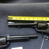 MATCHED PAIR OF VINTAGE RUGER BLACKHAWKS .357 SAA plus 2 9mm CONVERSION CYLINDERS - 1 of 7