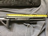 MOSSBERG 500A 12ga.PUMP SHOTGUN w/ FOLDING STOCK ,HEATSHIELD ,CARRY CASE.TACTIAL SHOTGUN - 6 of 12