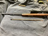 MARLIN MODEL 60w .SEMI-AUTOMATIC .22 RIFLE w/ BUSHNELL SCOPE ORIGINAL TEST LABEL - 9 of 11