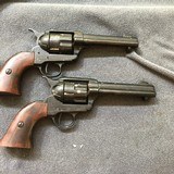 MATCHED PAIR OF SAA BKA 98 BLANK PISTOLS COWBOY SHOOTING BLANK PISTOLS - 3 of 4