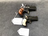 PAIR OF COWBOY ACTION SHOOTING DERRINGERS COBRA DERRINGER - 2 of 8