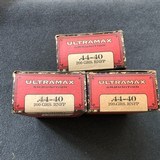 ULTRAMAX COWBOY ACTION SHOOTING .44-40 ammo 150 ROUNDS - 2 of 4