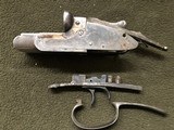 ANTIQUE DOUBLE BARREL RECEIVER AND TRIGGERS 12GA. - 1 of 5