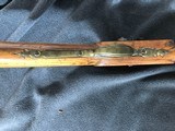 ANTIQUE PERCUSSION LONG RIFLE MARKED F ALLEN . - 8 of 8