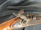 ANTIQUE PERCUSSION LONG RIFLE MARKED F ALLEN . - 3 of 8