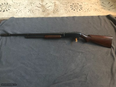 VINTAGE 12ga. WINCHESTER MODEL 12 with ADJUSTABLE HARTFORD POLY CHOKE