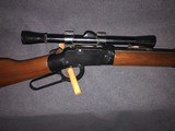 VINTAGE SINGLE SHOT ITHACA M-49 LEVER ACTION.22 RIFLE WITH WEAVER SCOPE..22 S,L,LR - 4 of 7
