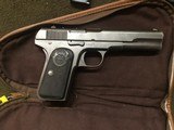 HUSQVARNA .380 ACP pre WW 2 SEMI AUTO PISTOL. - 1 of 7
