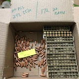 .222 REMINGTON EMPTY BRASS .243 WINCHESTER BULLETS - 1 of 5
