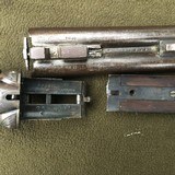 BELGIUM DAMASCUS BARREL 12ga.DOUBLE EXTERIOR HAMMERS - 5 of 15