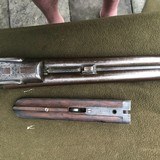 BELGIUM DAMASCUS BARREL 12ga.DOUBLE EXTERIOR HAMMERS - 4 of 15