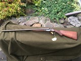 BELGIUM DAMASCUS BARREL 12ga.DOUBLE EXTERIOR HAMMERS - 2 of 15
