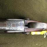 BELGIUM DAMASCUS BARREL 12ga.DOUBLE EXTERIOR HAMMERS - 8 of 15