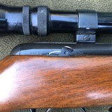 ITHACA X-5 LIGHTING .22 RIFLE VINTAGE ITHACA SEMI-AUTO RIFLE WITH SCOPE - 9 of 10