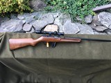 ITHACA X-5 LIGHTING .22 RIFLE VINTAGE ITHACA SEMI-AUTO RIFLE WITH SCOPE - 2 of 10