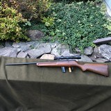 ITHACA X-5 LIGHTING .22 RIFLE VINTAGE ITHACA SEMI-AUTO RIFLE WITH SCOPE