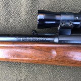 ITHACA X-5 LIGHTING .22 RIFLE VINTAGE ITHACA SEMI-AUTO RIFLE WITH SCOPE - 6 of 10