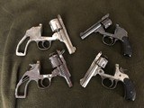 ANTIQUE IVER JOHNSON TOPBREAK PISTOL AND 3 OTHER ANTIQUE PISTOLS - 4 of 5