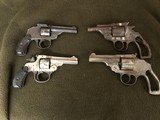 ANTIQUE IVER JOHNSON TOPBREAK PISTOL AND 3 OTHER ANTIQUE PISTOLS - 2 of 5