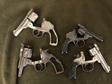 ANTIQUE IVER JOHNSON TOPBREAK PISTOL AND 3 OTHER ANTIQUE PISTOLS - 3 of 5