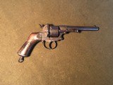 RARE CIVIL WAR ERA LEFAUCHEUX PINFIRE PISTOL FLORAL ENGRAVING - 2 of 13