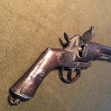 RARE CIVIL WAR ERA LEFAUCHEUX PINFIRE PISTOL FLORAL ENGRAVING - 10 of 13