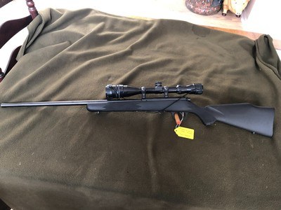 MARLIN MODEL 25N 22lr JM markW/TASCO 416 SCOPE GOOD CONDITION