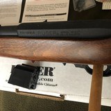 RUGER 10/22 NEW MINT CONDITION HARDWOOD STOCK w/original box and papers - 7 of 9