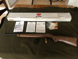 RUGER 10/22 NEW MINT CONDITION HARDWOOD STOCK w/original box and papers - 1 of 9